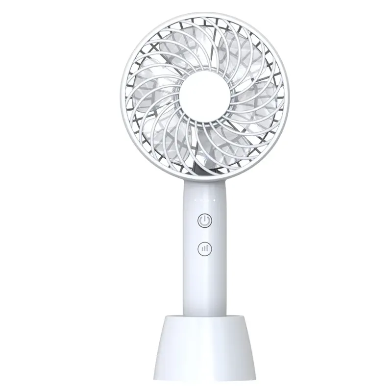Ventilator de mana Qilive Q.6746, 4W, diametru 10 cm, 3 viteze, alb