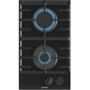 Plita incorporabila GORENJE GC321B, Gaz, 2 arzatoare, negru