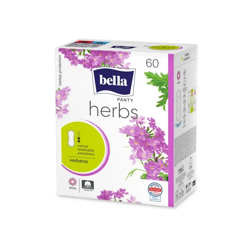 Absorbante Bella Herbs Panty deo verbina 60 bucati