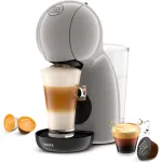 Espressor KRUPS cu capsule NESCAFÉ® Dolce Gusto® Piccolo XS KP1A3AF0, 1600 W, 15 bari, rezervor apa 0.8L, peste 30 de bauturi calde sau reci, functie Hot & Cold, functie Eco, crem