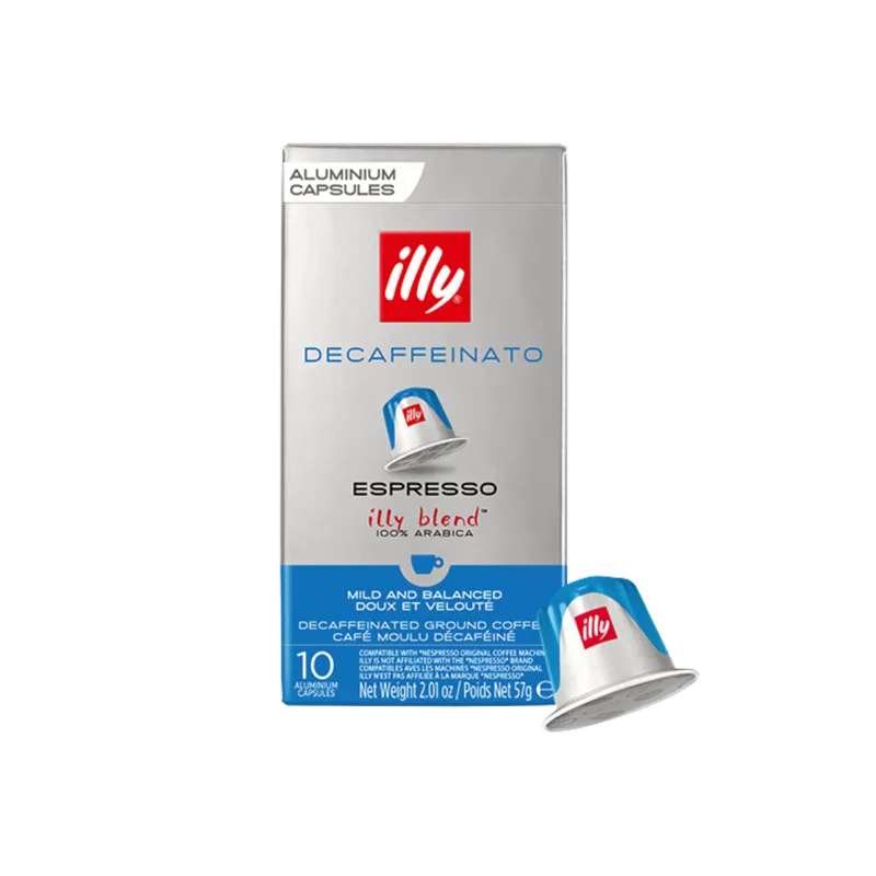 Illy Decaf 10 capsule compatibile Nespresso