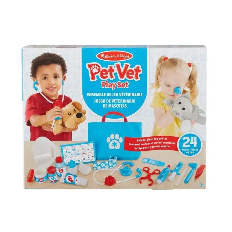 Set de joaca Melissa & Doug - Doctor veterinar