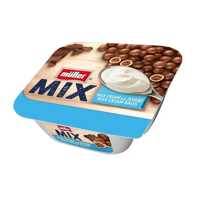 Iaurt cu cereale cu crema de lapte Muller Mix, 130 g