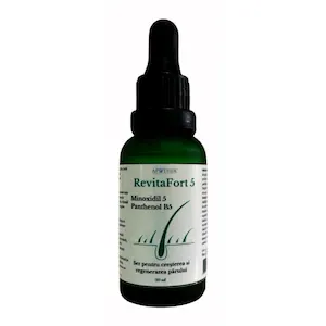 Ser Tratament Cresterea Parului, Regenerarea Parului, Scalp Sanatos - RevitaFort 5 30ml Apothek