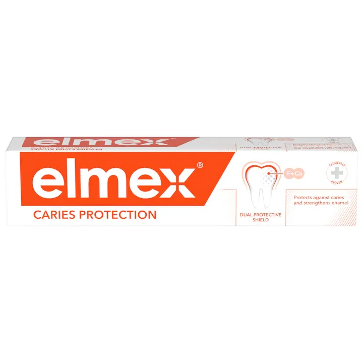 Pasta de dinti elmex Caries Protection, pentru protectie anticarie, 75 ml
