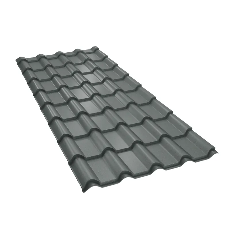 Tigla metalica Bilka Balcanic, gri mat (RAL 7024), 2930 x 1180 x 0.5 mm