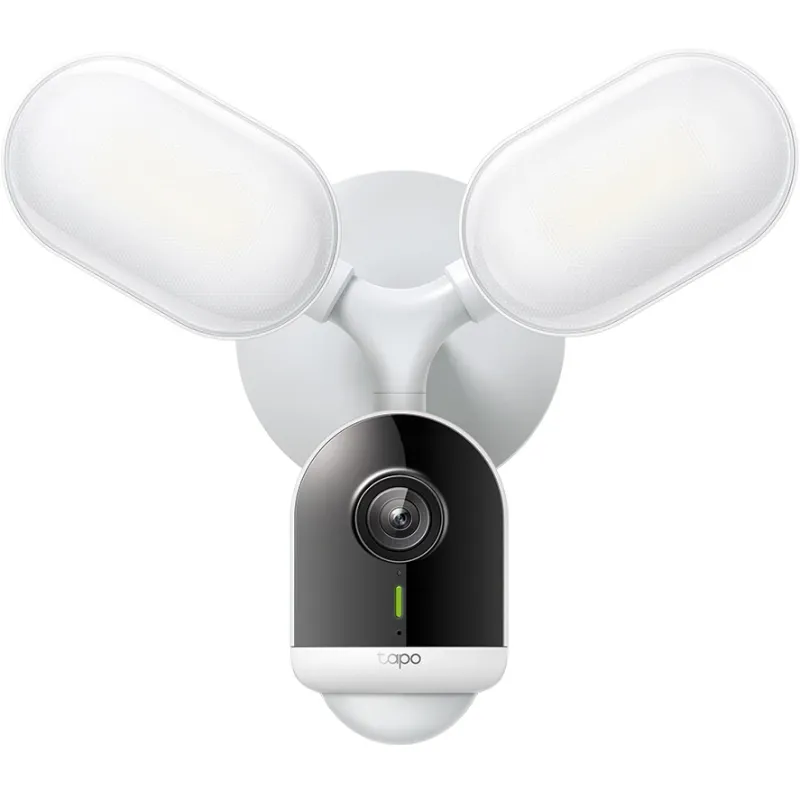 Camera de supraveghere pentru exterior smart TP-Link Tapo C720, 4MP, 2K QHD, Detectie smart, cu proiectoare/floodlight, 2800 lumenii, Functie Two-Way Audio, IP65