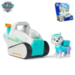 AjieQaQ® Set figurina cu vehicul Paw Patrol- Everest si Vehiculul pentru Zapada, pentru Misiuni de Salvare