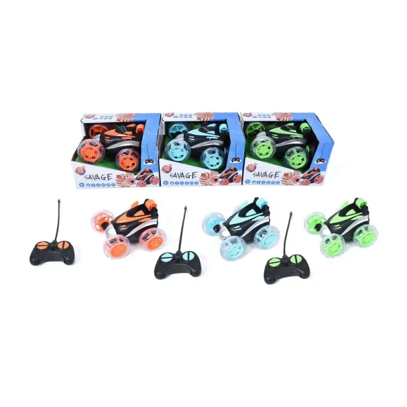 Masina cu telecomanda One Two Fun RC 360, diverse culori