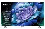 Televizor MiniLED Smart TCL 55C61K, 139 cm, Ultra HD 4K, Google TV, 100Hz, Clasa F