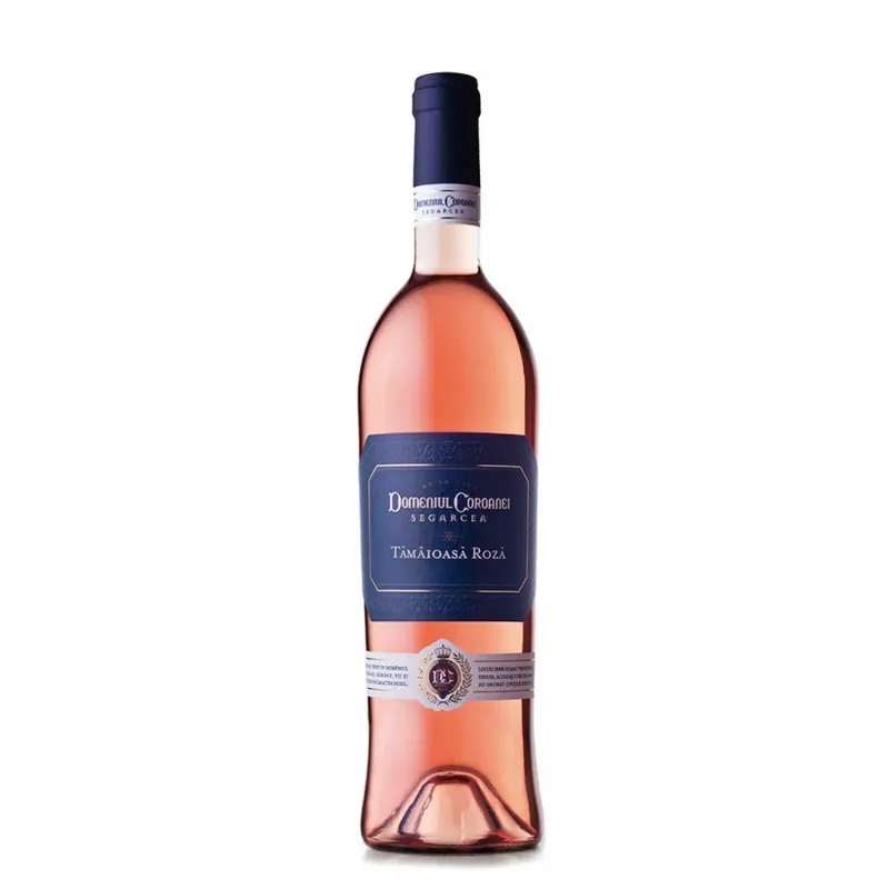Vin rose demidulce Domeniul Coroanei Segarcea Prestige, Tamaioasa Roza, 0.75 l Pret avantajos | Auchan.ro
