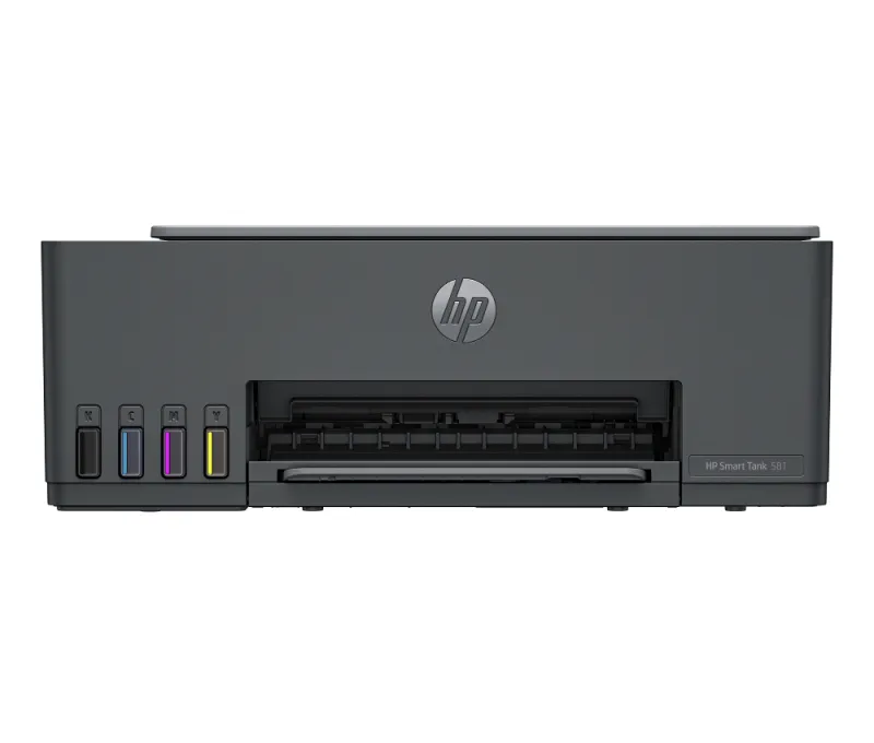 Multifunctionala InkJet Color HP Smart Tank 581 All-in-One, USB, Wi-Fi, A4, Negru