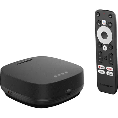 Mediaplayer THOMSON Streaming Box Plus 270, 4K, Wi-Fi, Bluetooth, HDMI, HDR10, negru