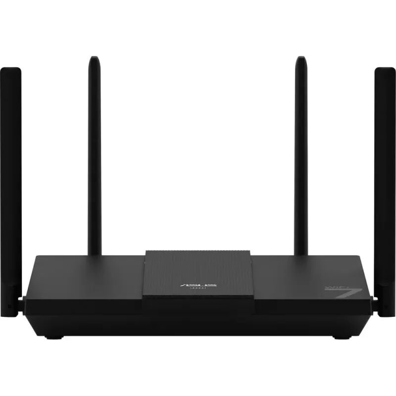 Router Wireless Gigabit ASUS RT-BE50 BE3600, Wi-Fi 7, Dual Band 688 + 6882 Mbps, negru