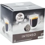 Capsule de cafea Carrefour Extra Intenso ,intensitate 7, 16 capsule, 104g