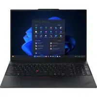 Laptop Lenovo ThinkPad E16 Gen 3 (Procesor Intel® Core™ Ultra 5 225U (12M Cache, up to 4.80 GHz), 16" WUXGA 60Hz, 32GB DDR5, 1TB SSD, Intel Graphics, Win 11 Pro, Negru)