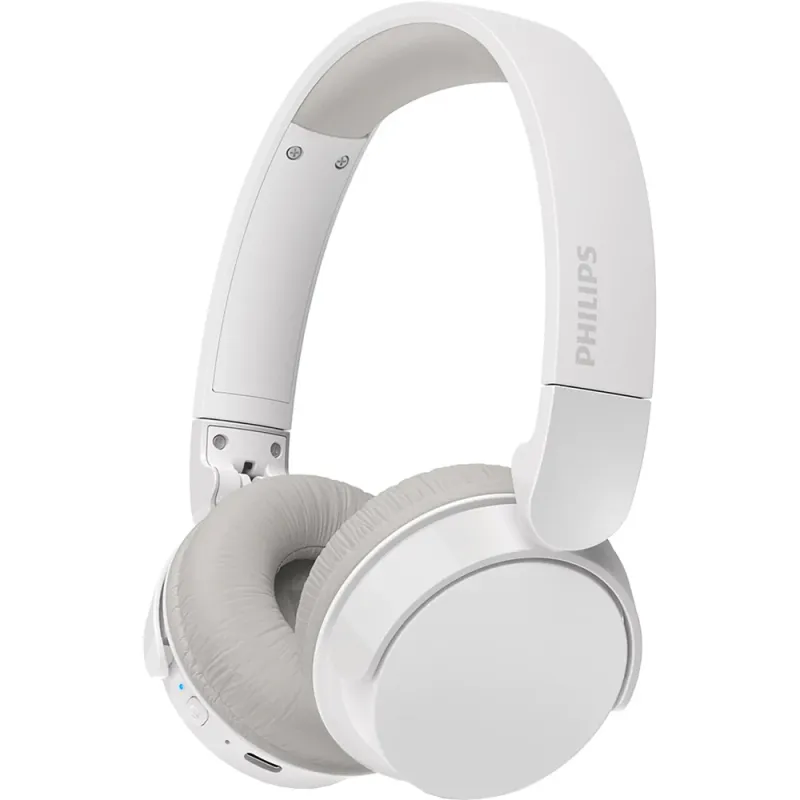 Casti PHILIPS TAH3209WT/00, Bluetooth, On-Ear, Microfon, alb