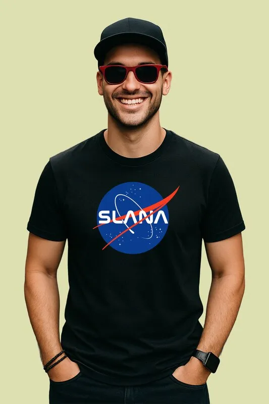 Tricou Slana, Barbat, 100% Bumbac, Cri-Flo, Culoare Negru, Marime L