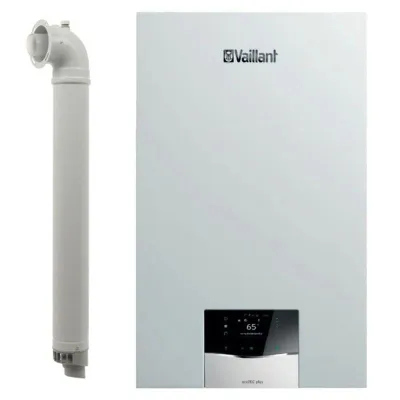 Centrala termica pe gaz in condensare Vaillant ecoTEC plus VU 25CS/1-5, 26.4 kW, doar incalzire, Kit de evacuare inclus