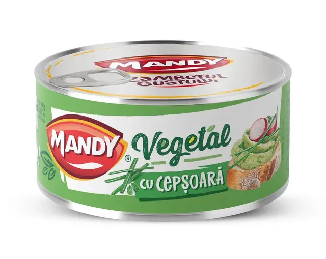Crema tartinabila vegetala cu cepsoara Mandy, 120 g