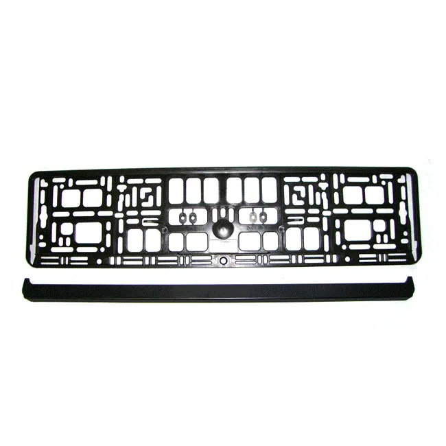 Suport numar inmatriculare auto, 52x11 cm, negru
