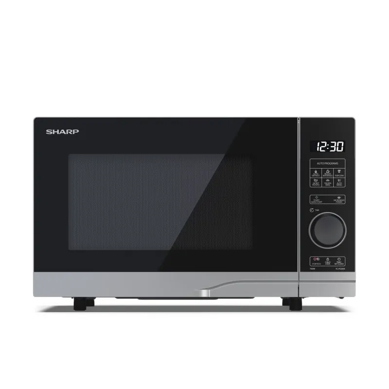 Cuptor cu microunde incorporabi Daewoo KOC-25X-2, 25 litri, putere 850W,control digital, Grill 1200W, display LED alb, cavitate gri ceramic, 8 programe predefinite, capac protector, diametru platou rotativ 315 mm, inox