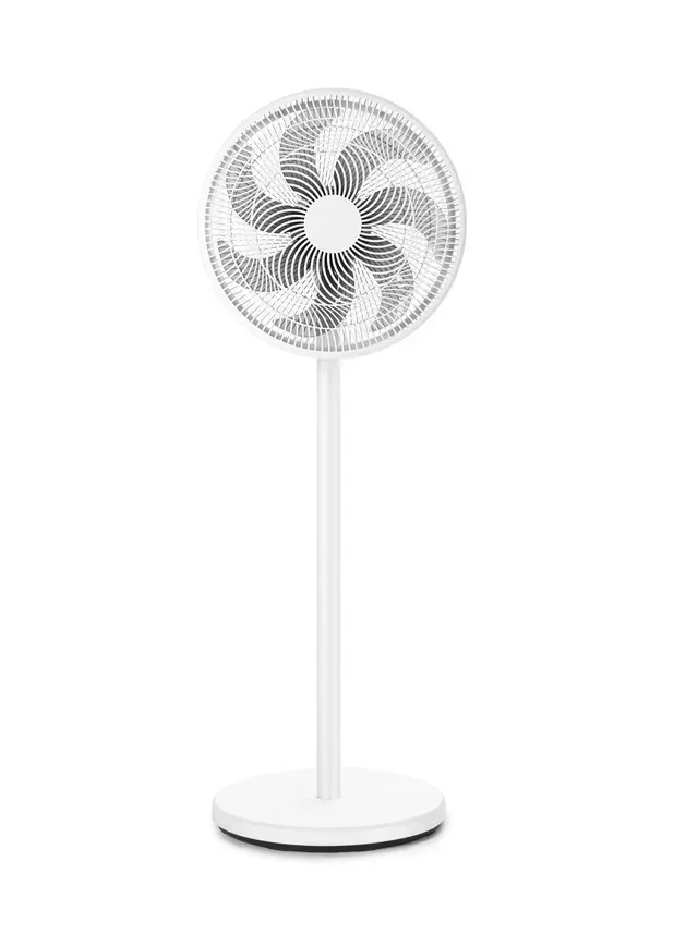Ventilator de podea Qilive Q.6871, 45 W, 3 viteze, diametru 40 cm, alb