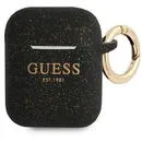 Guess GUA2SGGEK AirPods cover black Silicone Glitter