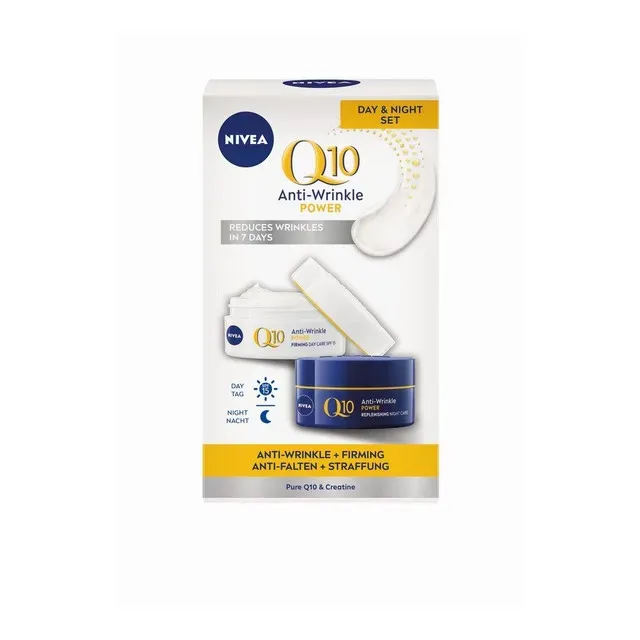 Set crema Q10 de zi + noapte Nivea