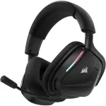 Casti gaming Corsair Void v2, 2.4GHz Wireless - Bluetooth - Dolby Atmos, compatibile PC/Mac/PS4/PS5/Switch, fast charging, Negru