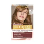 Vopsea de par permanenta fara amoniac L'Oreal Paris Excellence Universal Nudes 7U Blonde, 192 ml