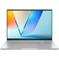 Laptop ASUS VivoBook S 16 OLED M5606KA (Procesor AMD Ryzen™ Al 7 350 (16M Cache, up to 5.0 GHz) 16" 3K 120Hz, 24GB LPDDR5X, 1TB SSD, AMD Radeon 860M Graphics, Argintiu)