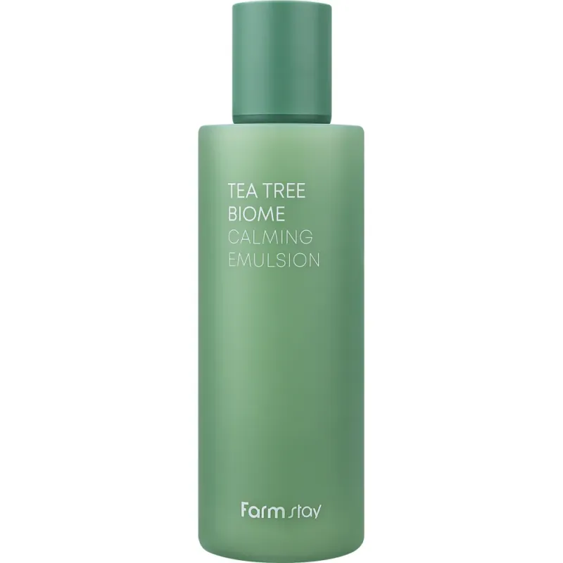 Emulsie calmanta cu arbore de ceai Farmstay Tea Tree Biome, 200 ml