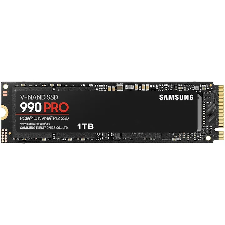 Solid State Drive (SSD) Samsung 990 PRO 1TB, PCIe Gen 4.0 x4, NVMe, M.2