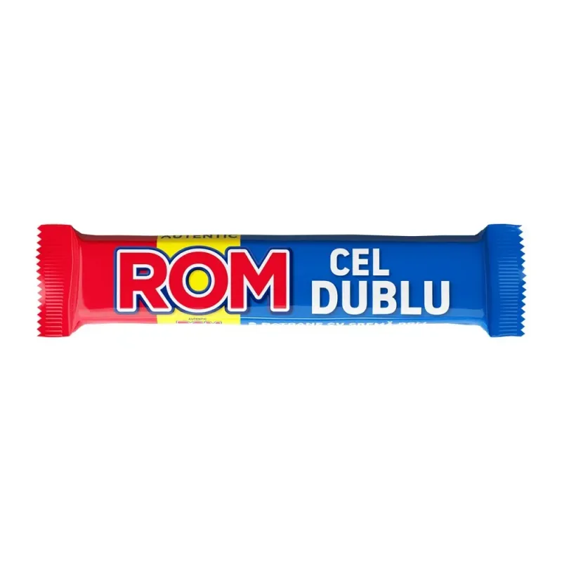 Baton de ciocolata Rom, umplut cu crema cu aroma de rom, 60 g