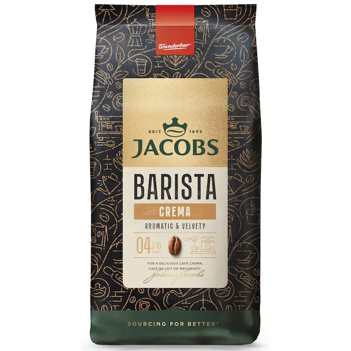 Cafea boabe, Jacobs Barista Editions Crema, 1 kg