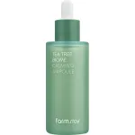 Fiola cu ser calmant cu extract de ceai verde Farmstay Tea Tree Biome, 50 ml
