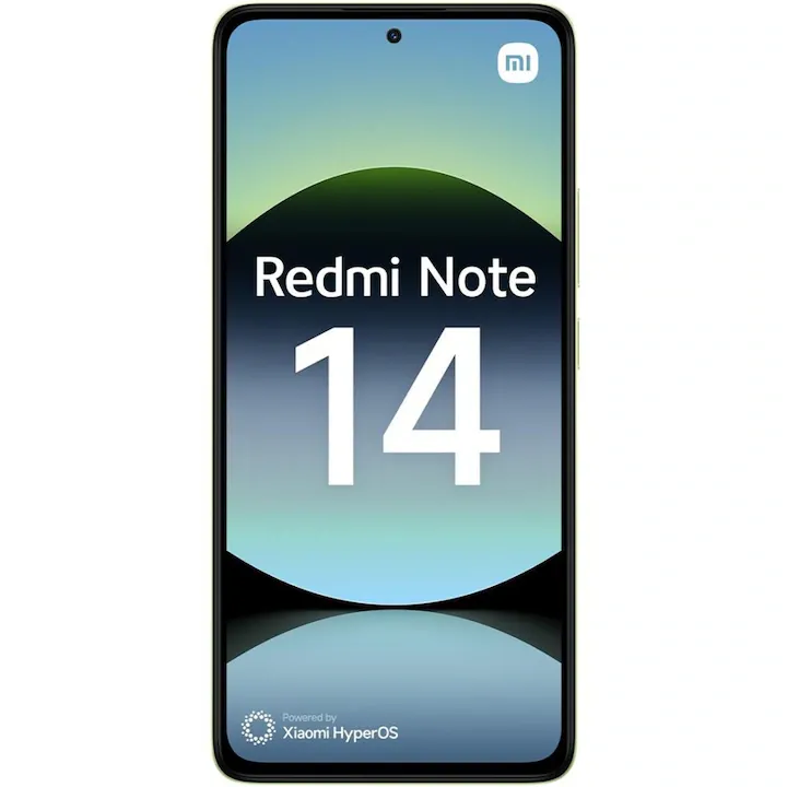Xiaomi Redmi Note 14, 8GB RAM, 256GB, Lime Green