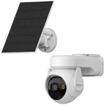 Camera de supraveghere Wireless cu panou solar integrat IMOU Cell PT Lite Kit, 3MP, 2304x1296, Smart Full-color Night Vision, 8x Digital Zoom, Smart Detection, Smart Tracking, Battery 5000 mAh, Two-Way Talk, IP66