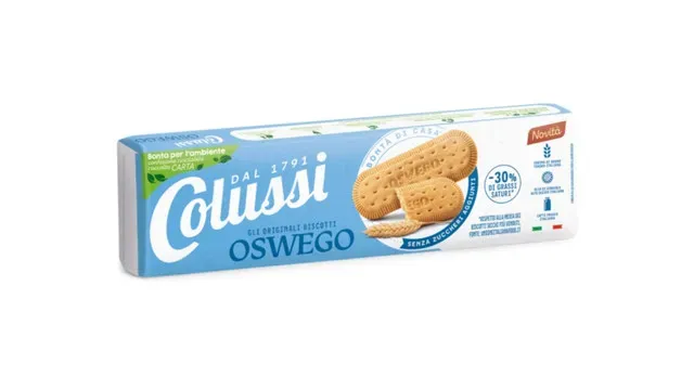 Biscuiti fara zahar Colussi Oswego, 250 g