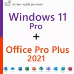 Licenta Windows 11 Pro Retail + Office Pro Plus 2021 - Permanenta