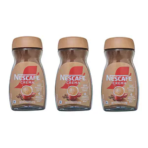 Cafea solubila NESCAFE Crema, 3 bucati x 95g
