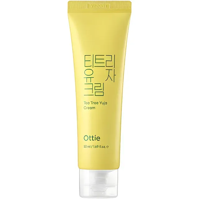 Crema cu arbore de ceai si yuja Ottie Tea Tree Yuja, 50 ml