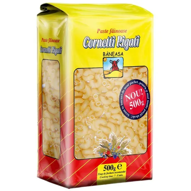 Paste fainoase Baneasa Cornetti Rigate, 500 g