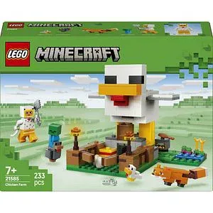 LEGO Minecraft: Ferma de pui 21585, 7 ani+, 233 piese