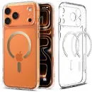 SPIGEN Husa SPIGEN ULTRA HYBRID MAG MAGSAFE IPHONE 17 PRO CLEAR/GOLD
