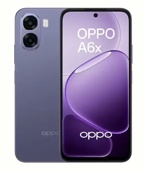 Telefon Mobil Oppo A6X, Procesor Qualcomm SM6225 Snapdragon 685 Octa-Core, Ecran IPS LCD 6.75", 4GB RAM, 128GB Flash, Camera 13 MP, Wi-Fi, 4G, Dual SIM, Android (Negru/Mov)