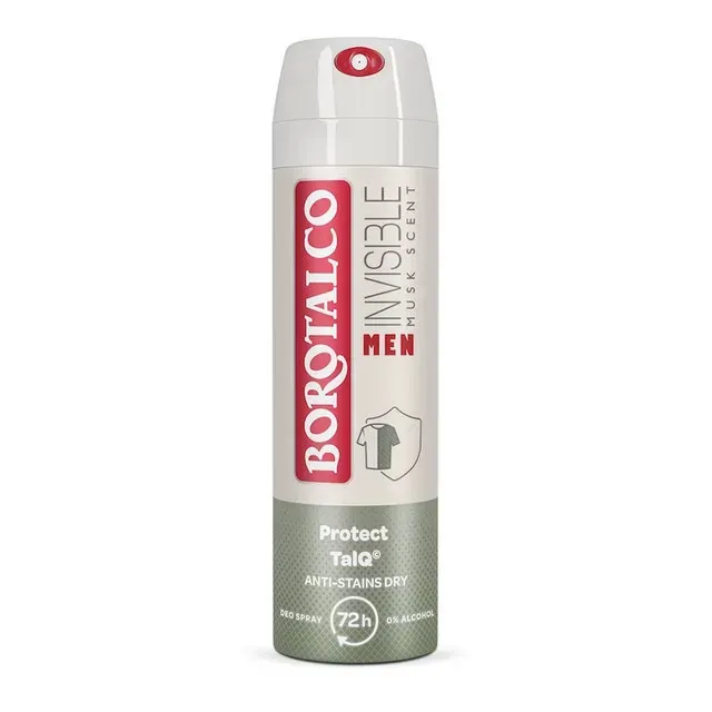 Deodorant spray Borotalco Men Invisible, 150 ml