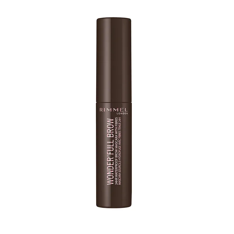 Mascara pentru sprancene Rimmel Wonder'Full Brow 24h, 003 Dark, 4.5 ml