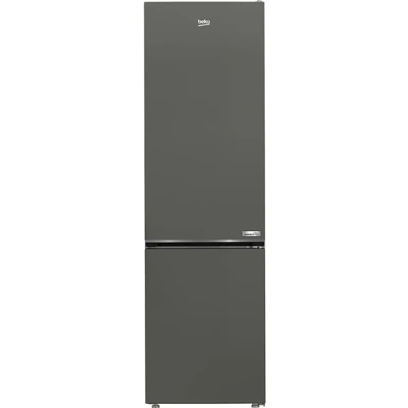 Combina frigorifica BEKO B5RCNA405HG, No Frost, 355 l, H 203.5 cm, Clasa D, gri